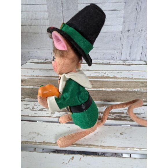 Emily Thanksgiving Pilgrim pumpkin corn mouse Than - Picture 2 of 7